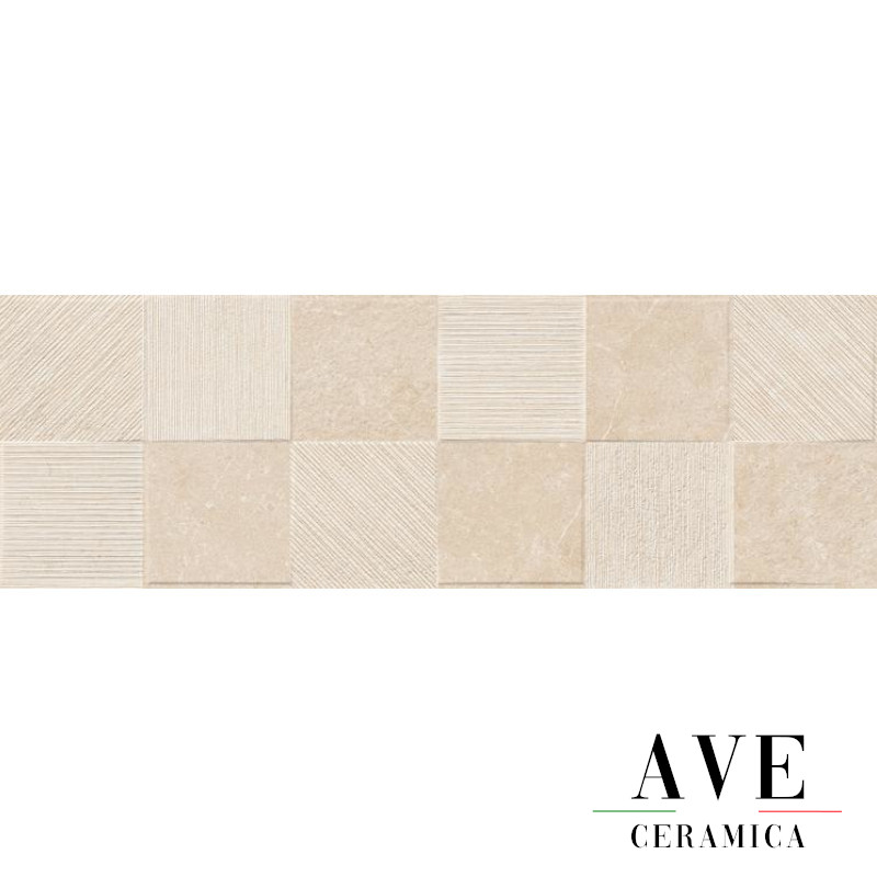 Фаянс за баня Ragno Eterna CleanOut 3D Quadro Arena 30х90 - Aveceramica