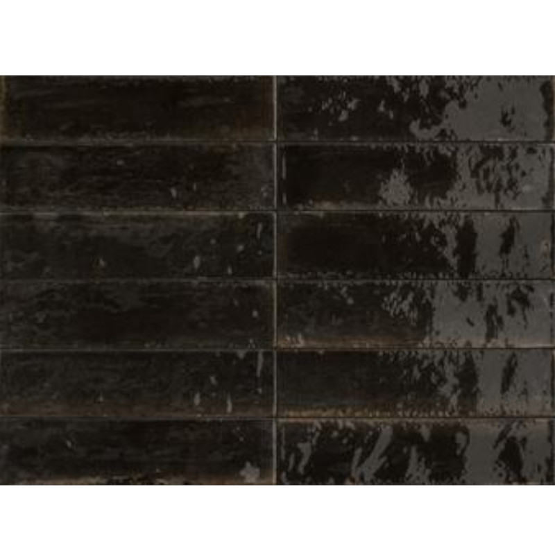Гранитогрес Ragno Look Glossy Nero 6х24 - Aveceramica