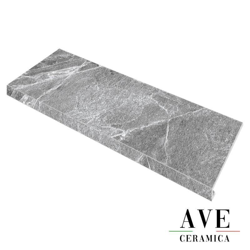Право Стъпало от гранитогрес Kalakito grey 90х34.5 - Aveceramica