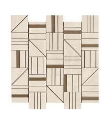 Плочки за баня Ragno Resina Avorio Mosaico Forme 40х43 - Aveceramica