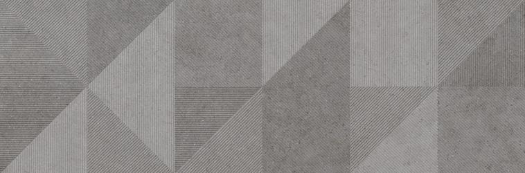 Плочки за баня Ragno Richmond Decoro Geo Silver Touch 33х100 - Aveceramica