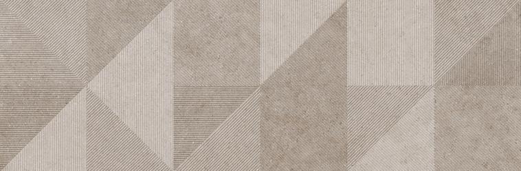 Плочки за баня Ragno Richmond Decoro Geo Taupe Touch 33х100 - Aveceramica