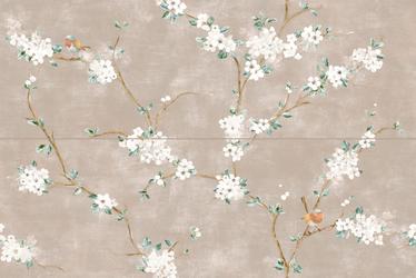 Фаянсови декорни плочки Mixed Decoro Fiore Di Pesco Rosa Touch 40х120 - Aveceramica