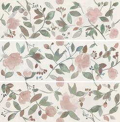 Фаянсови декорни плочки Now Decoro Waterflower Bianco 25х77 - Aveceramica