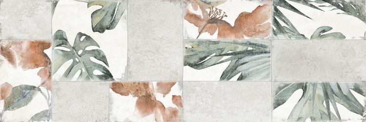 Плочки за баня Roots Dec Bluwall Grey 30х90 - Aveceramica