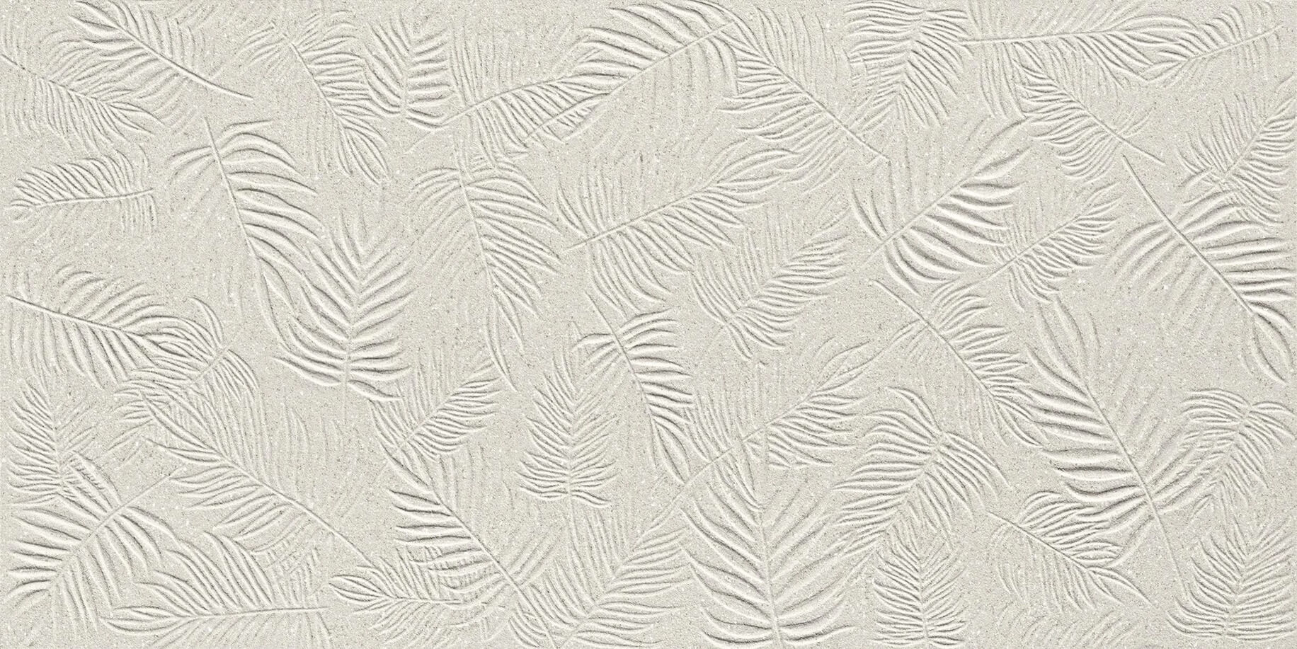 Фаянсови плочки 3D Wall Carve Leaf Pearl 40х80 - Aveceramica