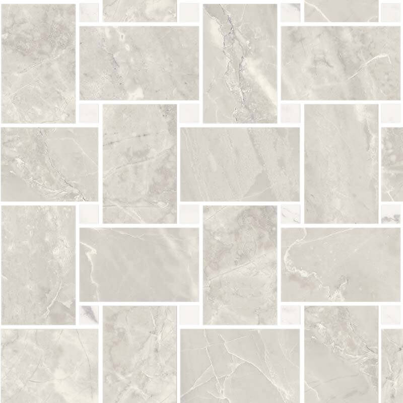 Гранитогрес Maxi Rete Trumarmi Silver Kry 30х30 - Aveceramica