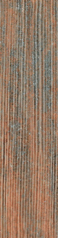 Гранитогрес Drip Lines Copper 7,3х29,6 - Aveceramica