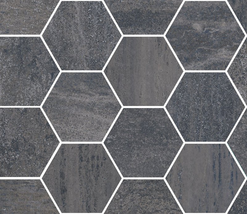 Гранитогрес Mosaico Dripart Maxi Class Calamine 30х34,5 - Aveceramica