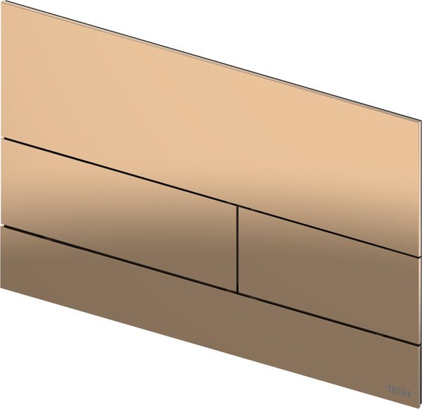 Активатор за вградена структура Tece Square II Red gold - AVE Ceramica