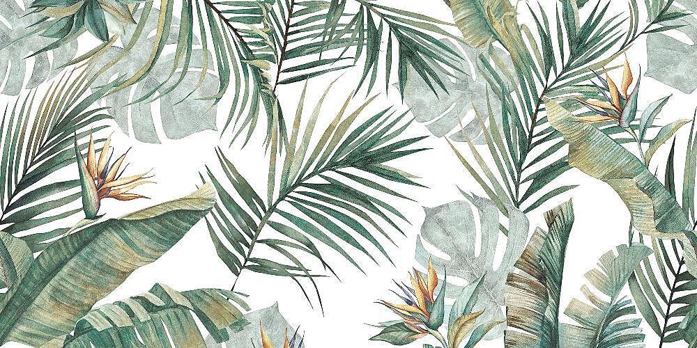 Гранитогрес Nuances Botanoca Verde Decoro 60х120 - Aveceramica