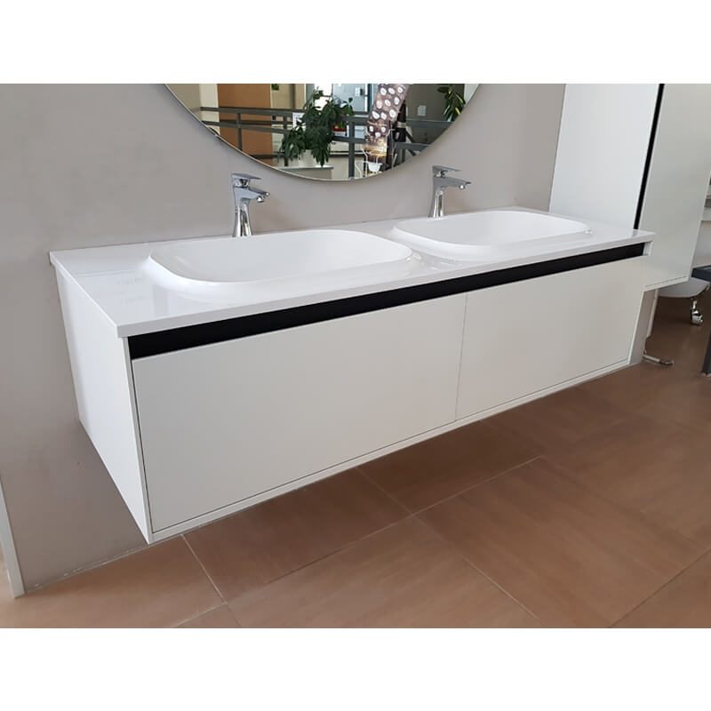 Шкаф с две мивки Pandora OUP 150 - AVE Ceramica
