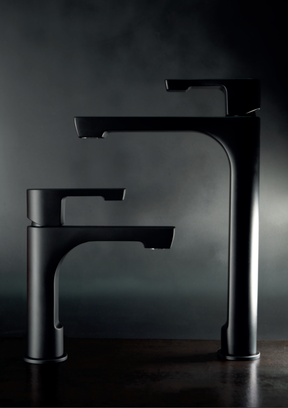 Смесител за мивка Giulini Ego черен мат - AVE Ceramica