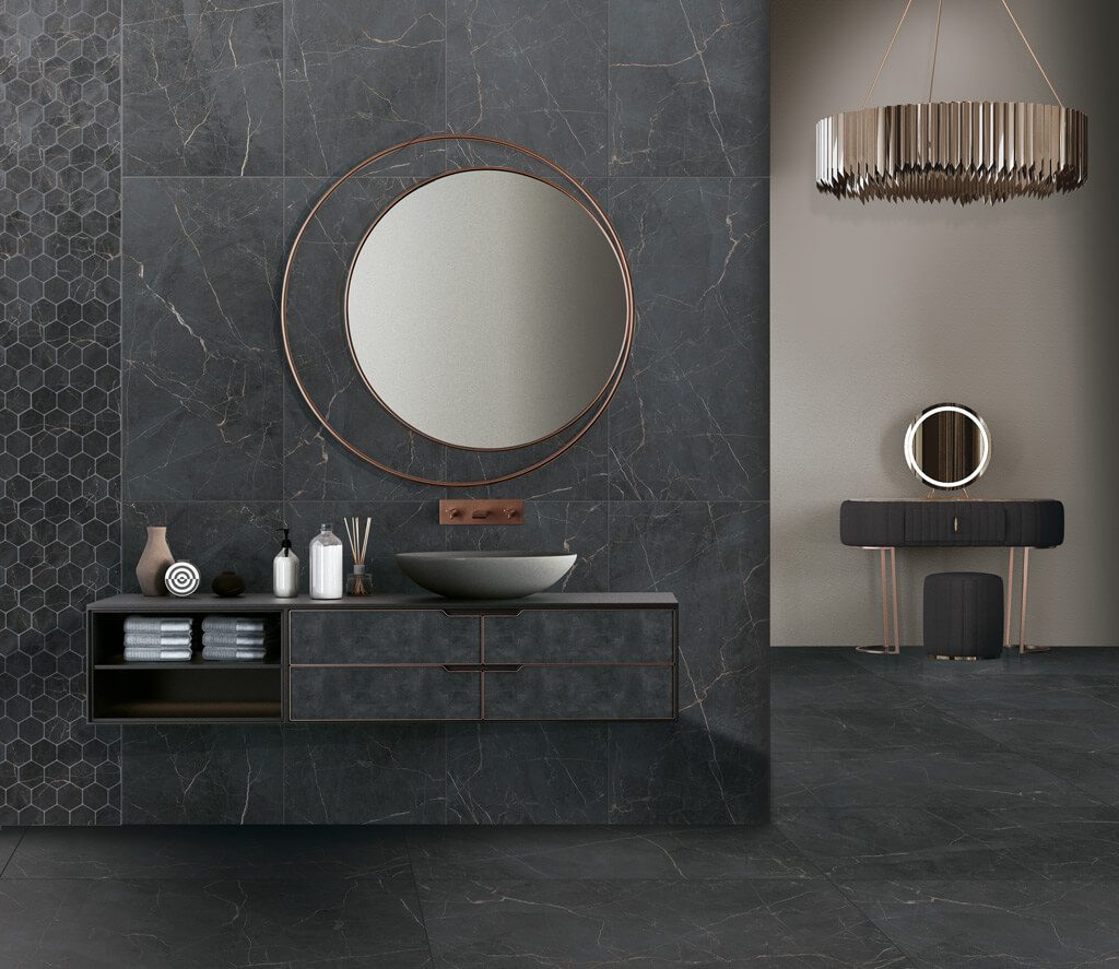 Гранитогрес за тераса - Серия Marble Velvet – Saint Laurent - AVE Ceramica