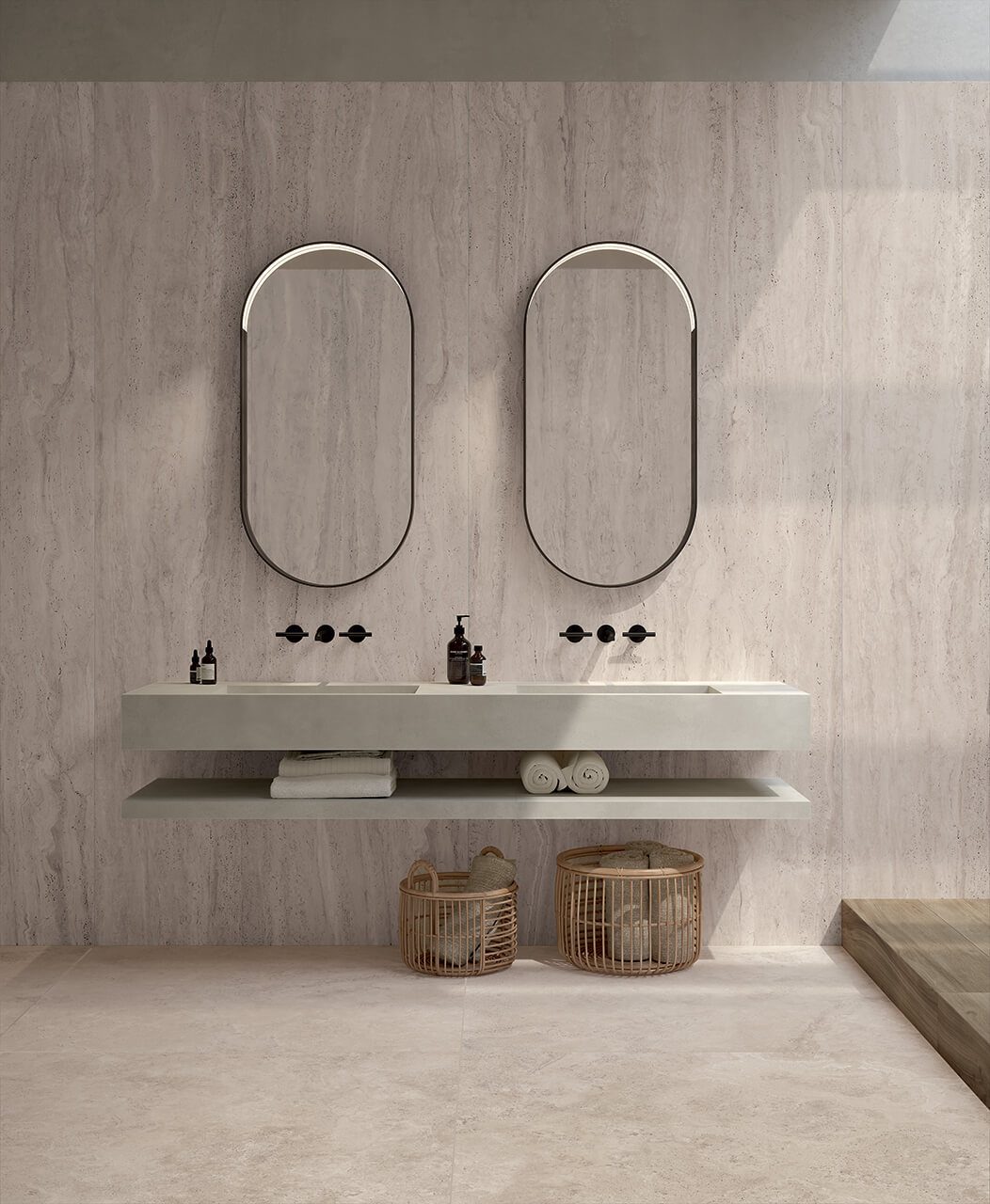 Серия Royal Travertino - Гранитогрес за тераса -  AVE Ceramica