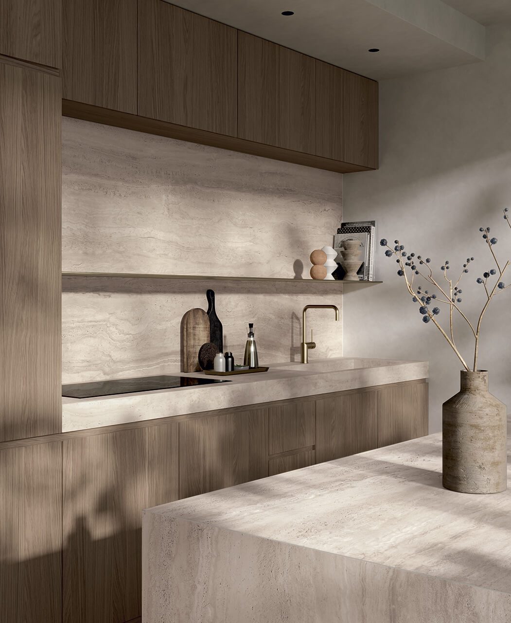 Серия Royal Travertino - Гранитогрес за тераса -  AVE Ceramica