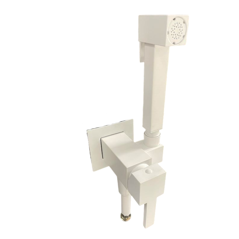 Интимни душове - Интимен душ с квадратни форми Karima Fleхdoccia white - AVE Ceramica