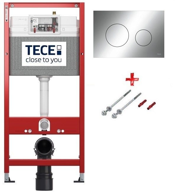 Комплект структура за вграждане 3 в 1 – TECE Германия с бутон LOOP - AVE Ceramica
