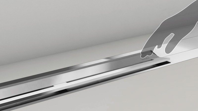 Решетка за линеен сифон модел DRAINPROFILE – сатиниран черен хром, PVD покритие - Shop -  AVE Ceramica