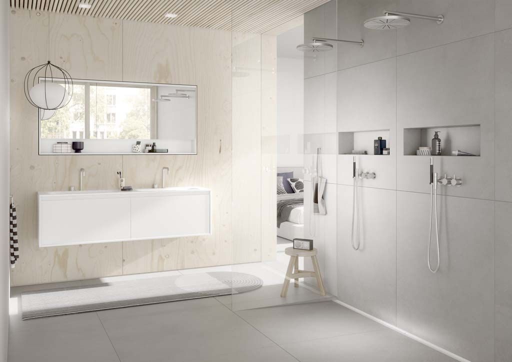 Shop - Решетка за линеен сифон модел DRAINPROFILE – лъскав черен хром, PVD покритие - AVE Ceramica