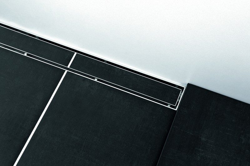 Комплект за линеен сифон модел LINUS TILE –  комплект канал с решетка и сифон - AVE Ceramica