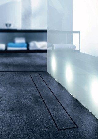 Комплект за линеен сифон модел NATURAL STONE – за монтаж на естествен камък - Линейни сифони -  AVE Ceramica