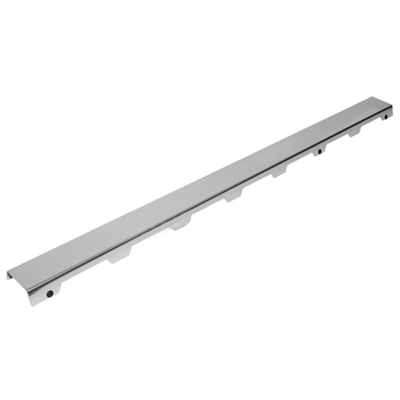 Комплект за линеен сифон модел STEEL II – панел от сатинирана стомана - AVE Ceramica