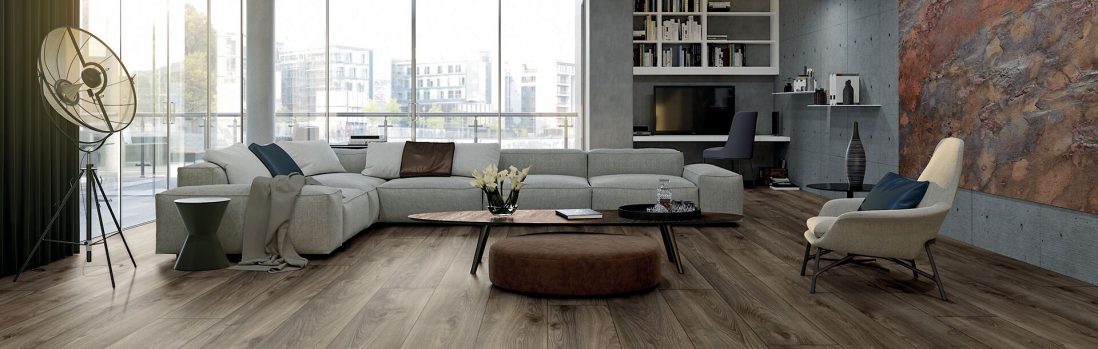Ламиниран паркет - Ламинат Makro Oak Brown 1,845х24,4см - AVE Ceramica