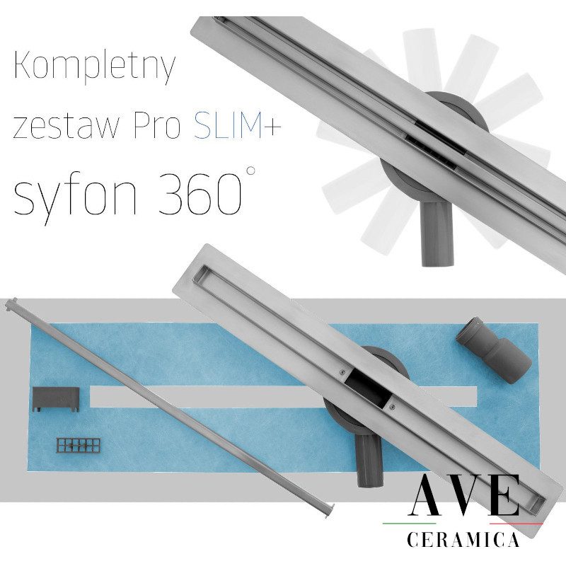 Линеен сифон Eco Slim - AVE Ceramica