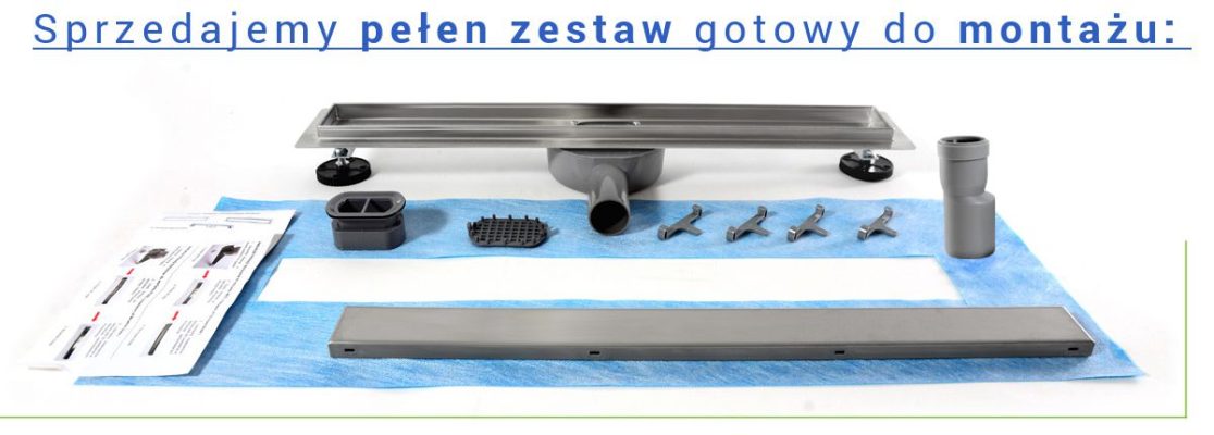 Линеен сифон за баня Eco - AVE Ceramica