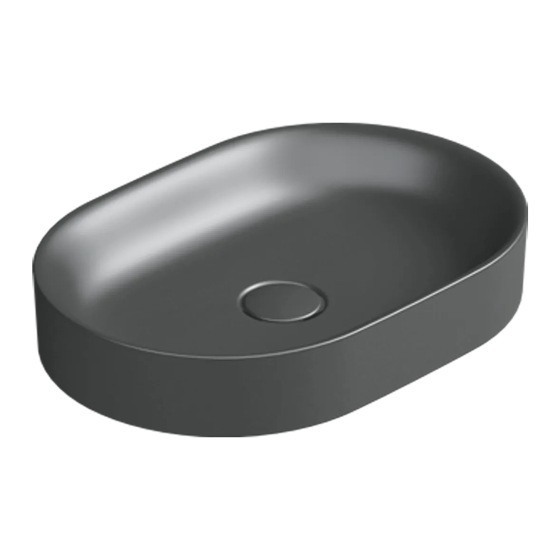 Мивка за плот Horizon Nero Mat 50х35см - AVE Ceramica
