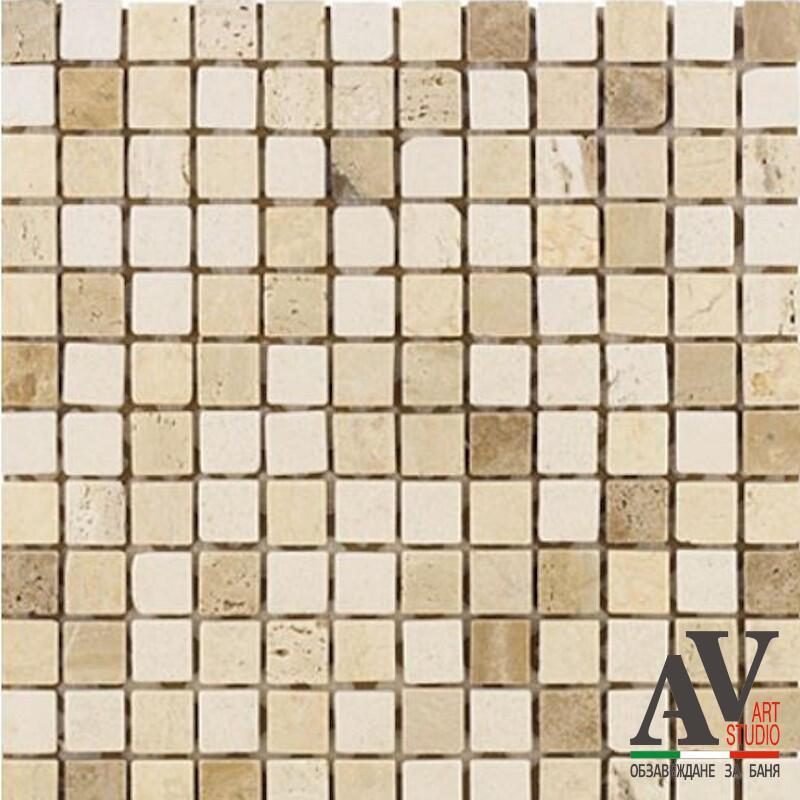 Мозайка от естествен камък Marmol Ares 30х30см - Shop - AVE Ceramica