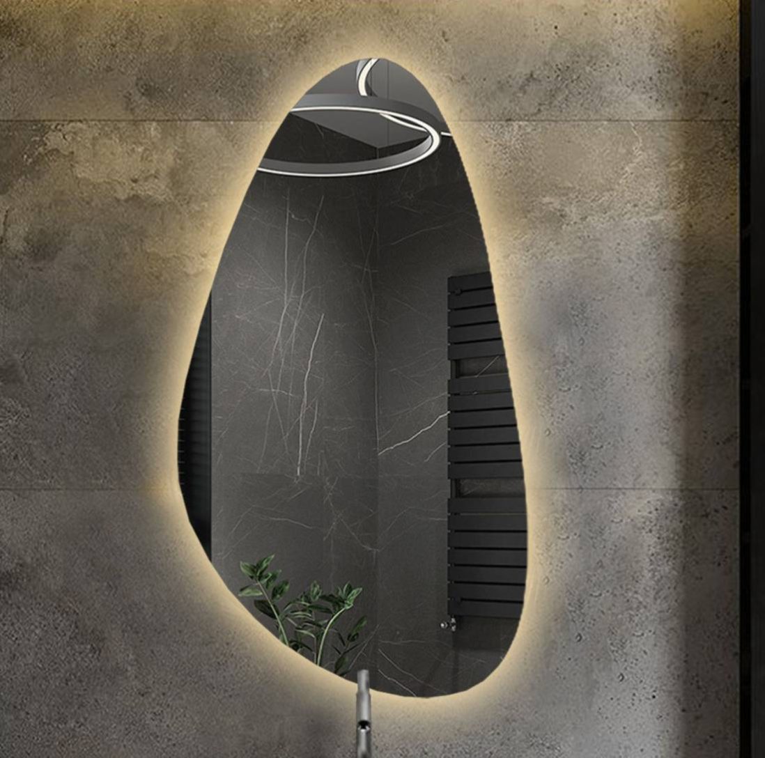 Огледало с LED подсветка – IRREGULAR FORM - Обзавеждане за баня -  AVE Ceramica