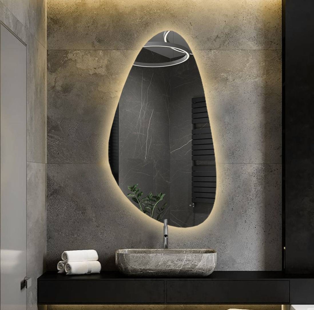 Обзавеждане за баня - Огледало с LED подсветка – IRREGULAR FORM - AVE Ceramica