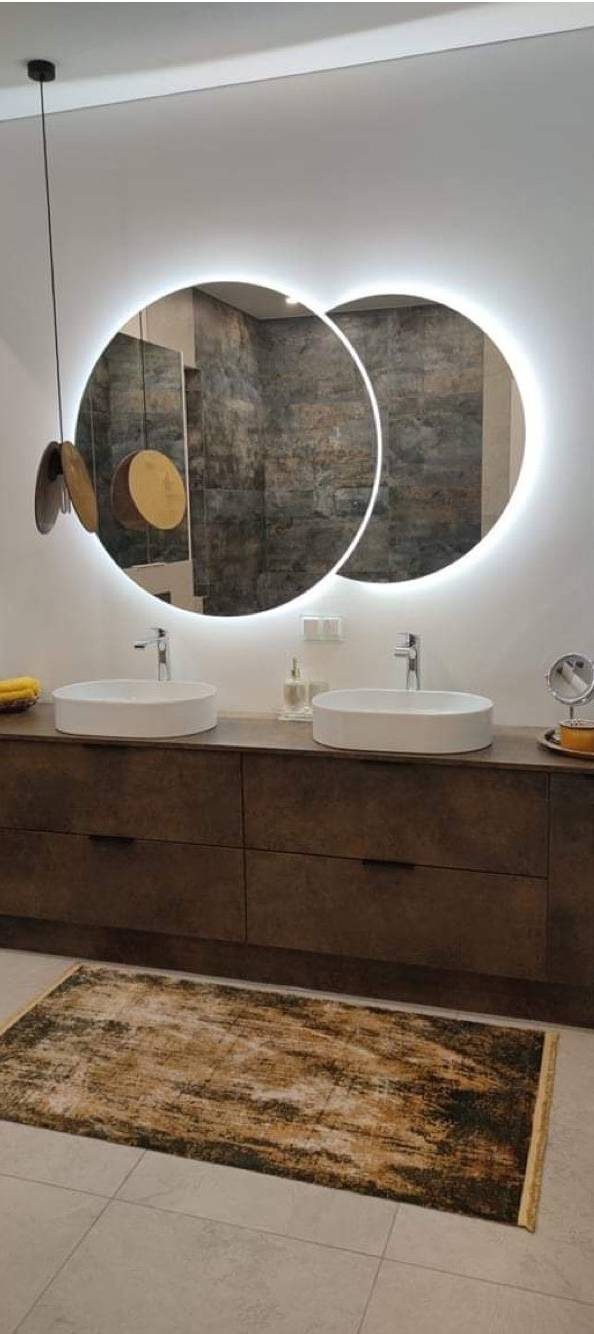 Комплект огледала за баня с LED осветление DUO - Обзавеждане за баня -  AVE Ceramica
