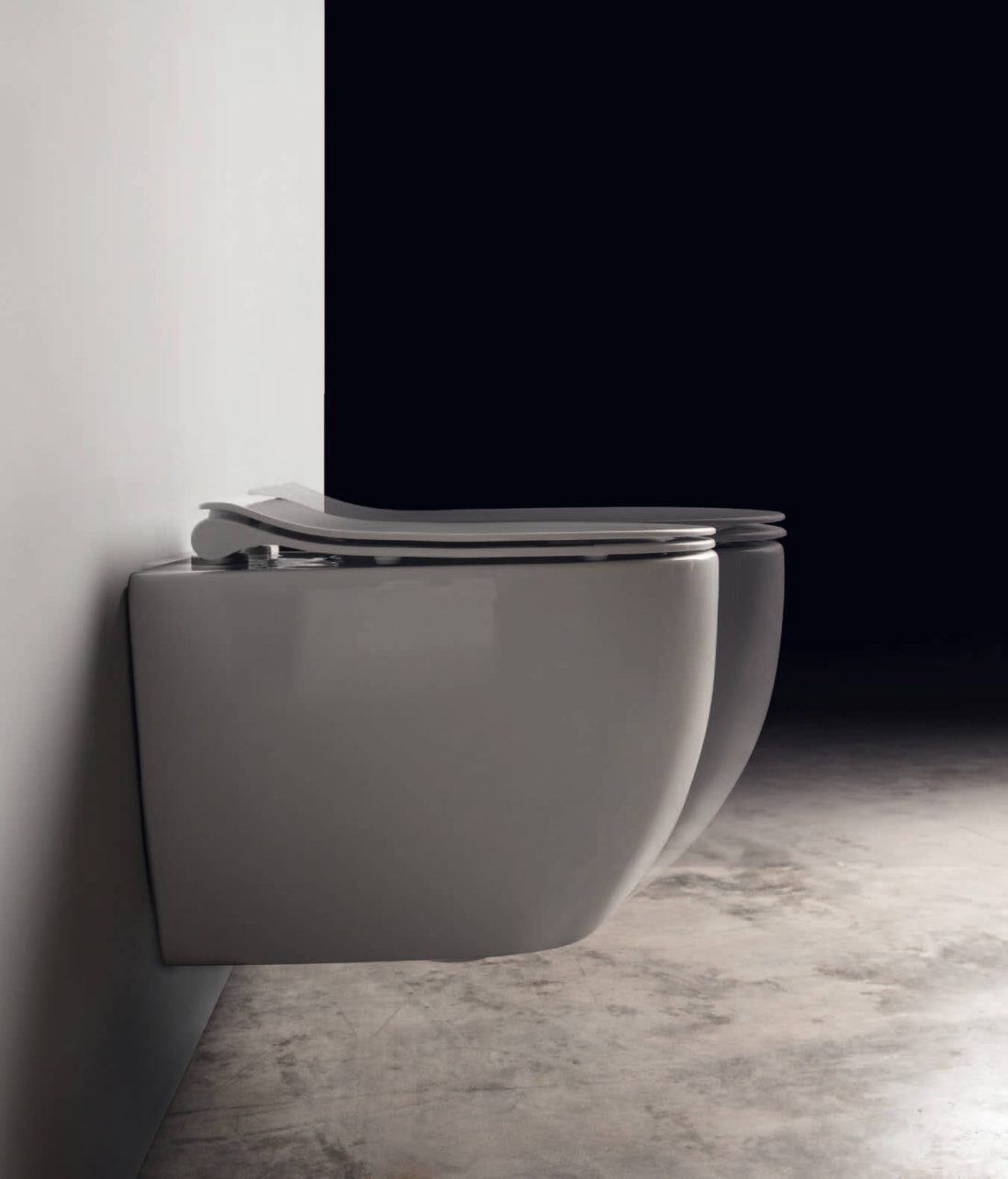 Окачени тоалетни чинии - Окачена тоалетна чиния AхA Glomp Wall-hung mini 46х37 cm - AVE Ceramica