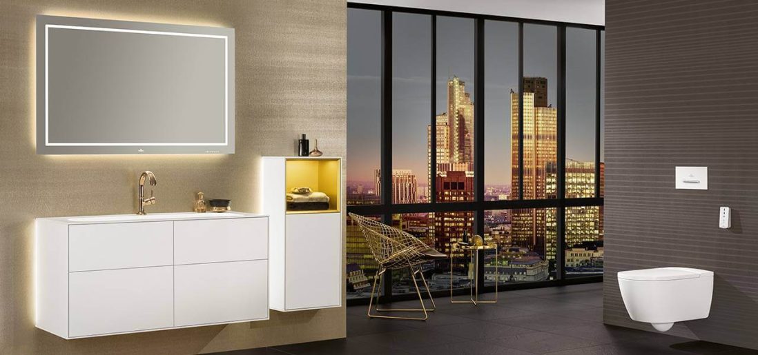Окачена тоалетна чиния Villeroy & Boch ViClean I100 с биде и седалка - Окачени тоалетни чинии -  AVE Ceramica