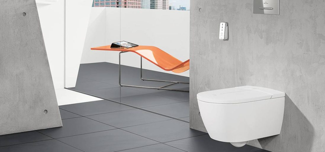 Окачена тоалетна чиния Villeroy & Boch ViClean I100 с биде и седалка - Окачени тоалетни чинии -  AVE Ceramica