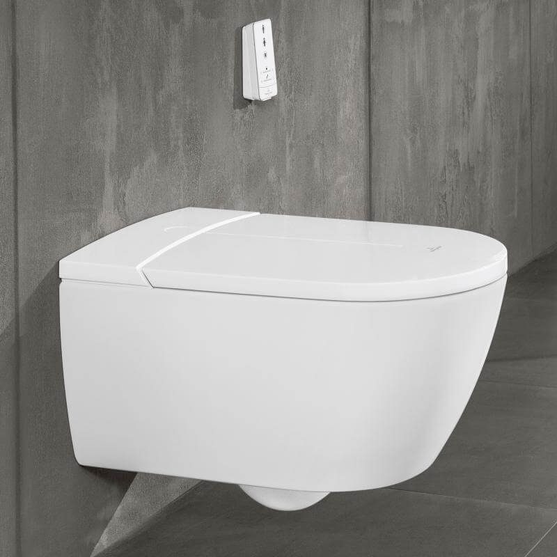 Окачена тоалетна чиния Villeroy & Boch ViClean I100 с биде и седалка - Окачени тоалетни чинии -  AVE Ceramica