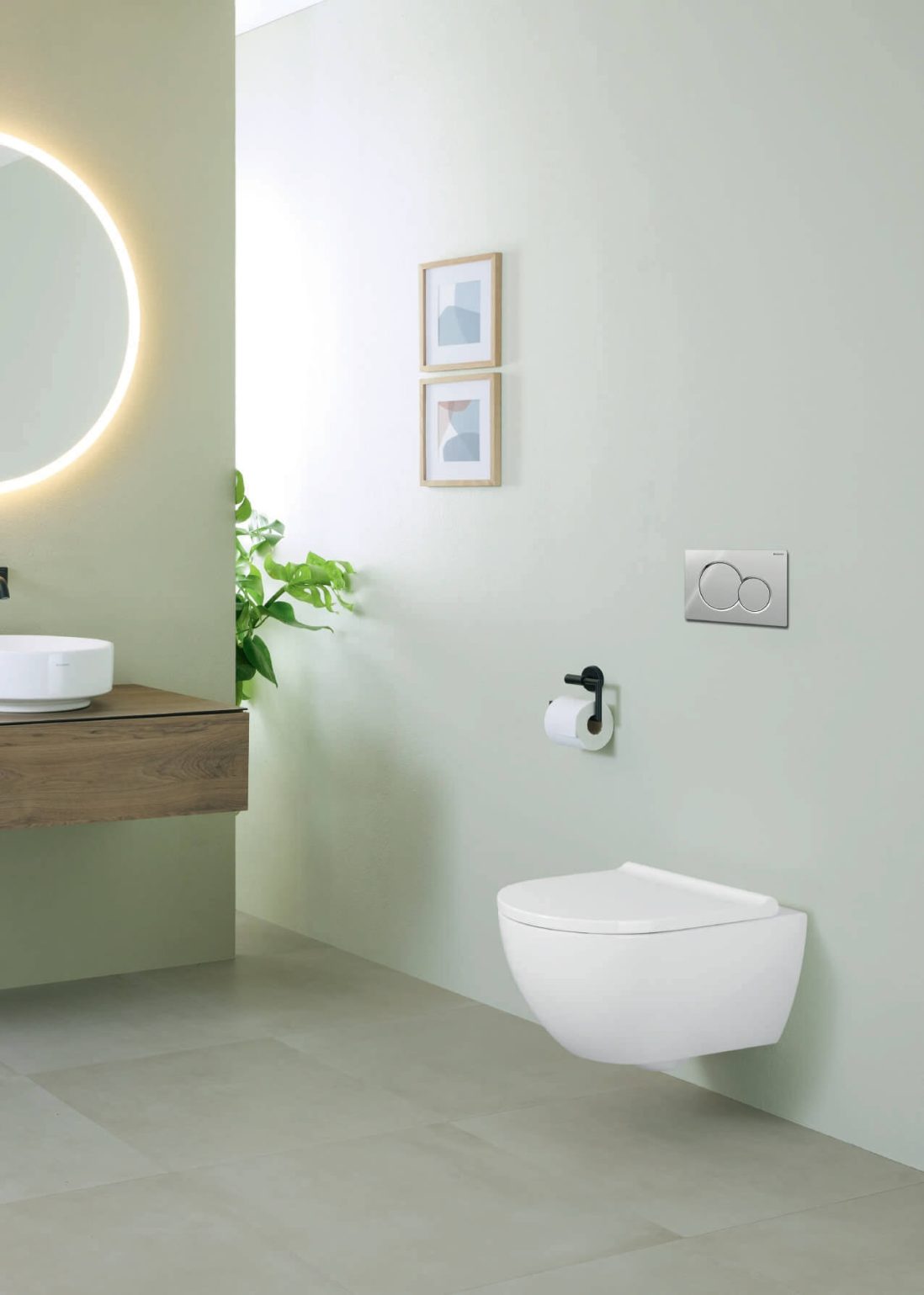 Промо пакет Duofix Sigma с окачена тоалетна чиния Acanto - Промоции - AVE Ceramica