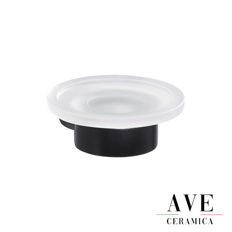 Сапунерка за стена Gedy Pirenei Black Matt - Shop - AVE Ceramica