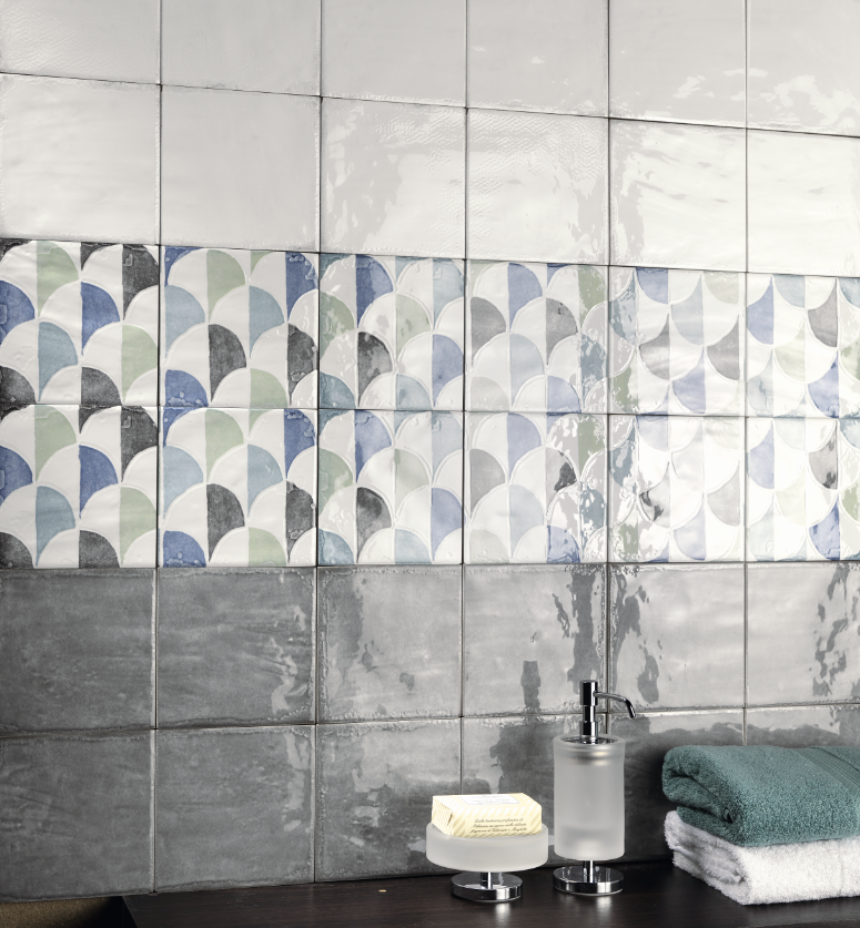 Стенни плочки за баня - СЕРИЯ  POLVERI VIETRESI WALL - AVE Ceramica