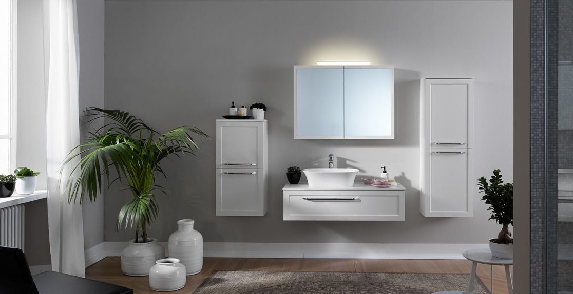 Шкаф за баня Blanche Premium OB 110 - AVE Ceramica