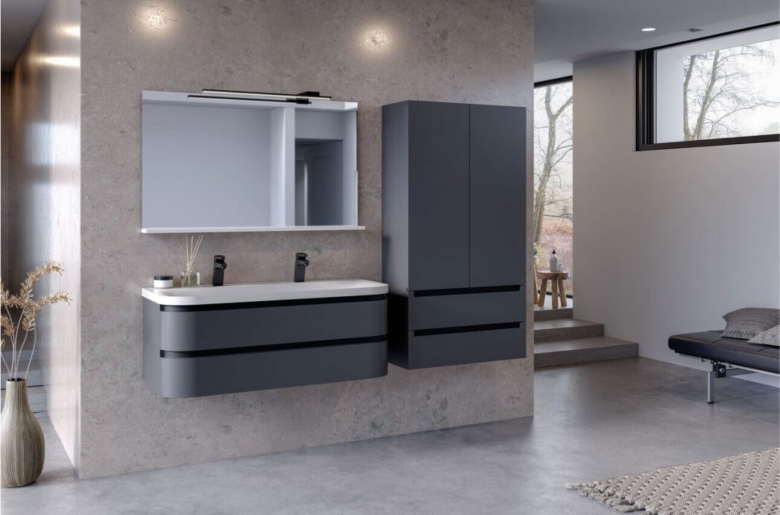 Долни шкафове за баня - Шкаф за баня Vittoria OUV 120 - AVE Ceramica