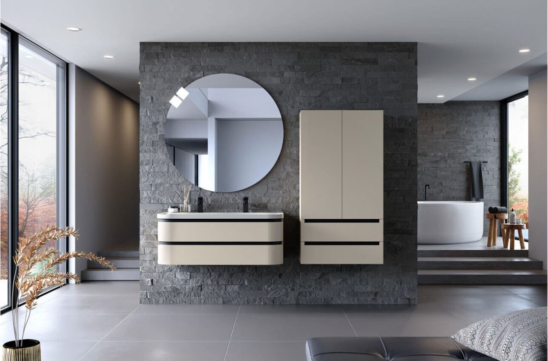 Шкаф за баня Vittoria OUV 120 - AVE Ceramica