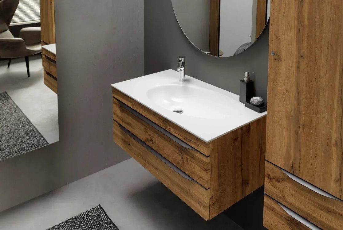 Шкаф за баня Malaya Premium OUM 80 - AVE Ceramica
