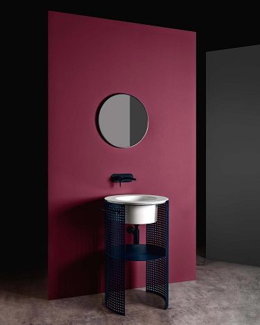 Шкаф за баня с корпус от неръждаема стомана Skyland - AVE Ceramica