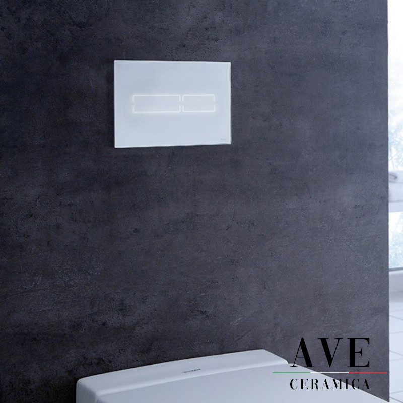 Структура за вграждане с активатор TECE LUх mini White glass - Структури за тоалетни -  AVE Ceramica