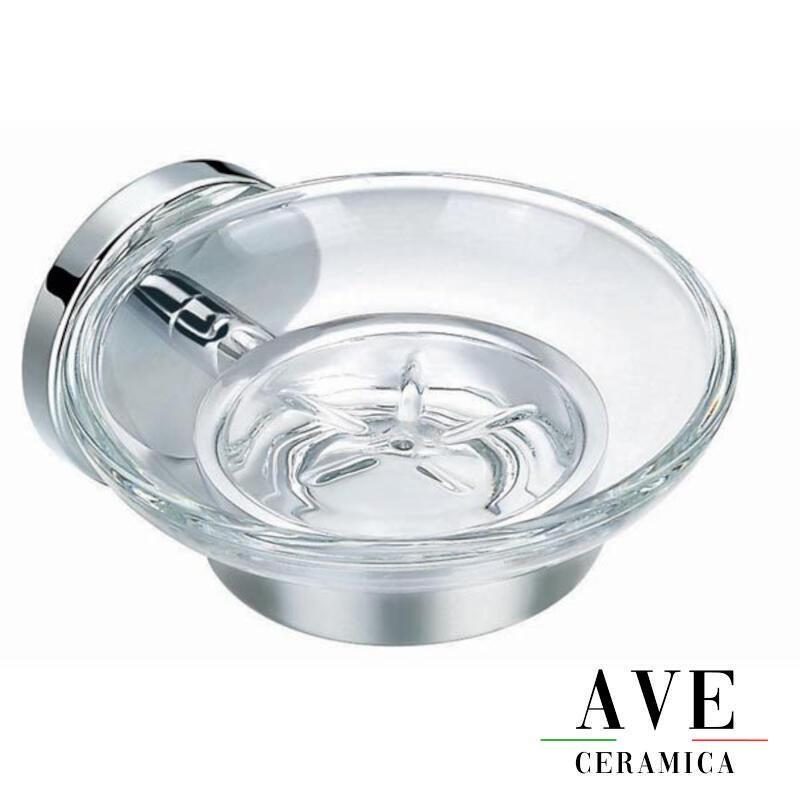 Стъклена сапунерка Apolo - Shop - AVE Ceramica