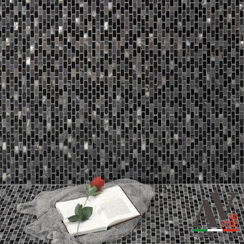 Shop - Стъклокерамична мозайка Nacar Abyss 30х30см - AVE Ceramica